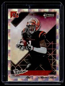 JaMarr Chase RC Insert 2021 Donruss The Rookies #TR-JMC Football Card