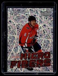 Alexander Ovechkin Metal Lazer Insert 2024-25 Metal Universe #4 Hockey Card