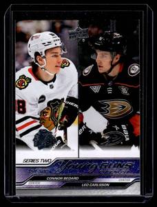 Connor Bedard RC 2023-24 Upper Deck Young Guns Checklist Rookie Hockey Card