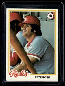 Pete Rose 1978 Topps #20 Vintage Baseball Card
