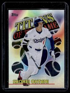 Shoehei Ohtani Insert 2026 Topps Titans of the Game #TOG-1 Baseball Card