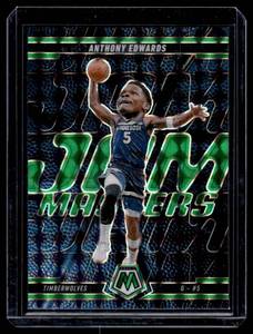 Anthony Edwards Insert 2024-25 Mosaic Jam Masters #10 Minnesota Timberwolves Basketball Card
