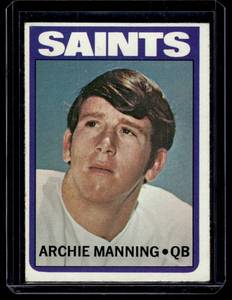 Archie Manning RC 1972 Topps #55 Rookie Vintage Football Card