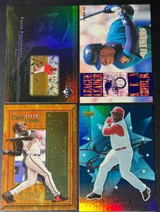 Ken Griffey Jr. 4-Card InsertParallel Baseball Card Lot