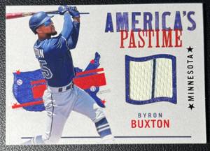 Byron Buxton Minnesota Twins 2022 Panini Chronicles Americas Pastime Jersey Baseball Card No. APS-BB