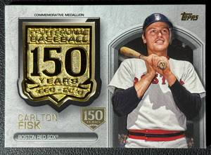 Carlton Fisk 2019 Topps Commemorative Medallion 057150