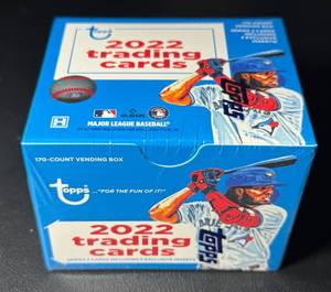 2022 Topps 170-Count Vending Box Sealed Series 2 Baseball Card Lot