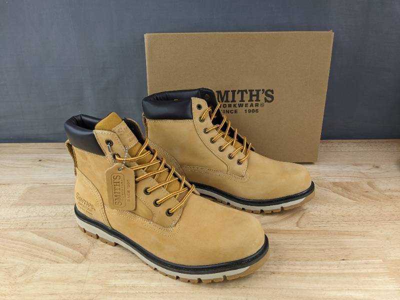 Smiths Workwear 6-Inch Designer Wheat Boot Size US 10 - Brand New A