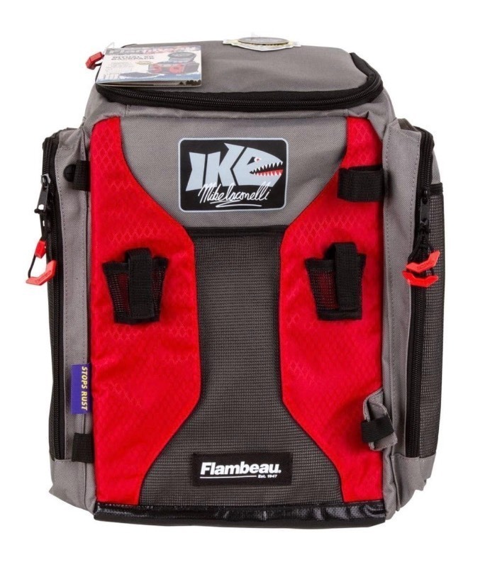 Flambeau Outdoors IKE Fishing Tackle Box Softside Backpack, 6178TW - Brand New
