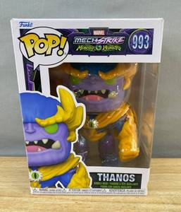 Funko POP Marvel Mech Strike Monster Hunters Thanos, 993 - Brand New