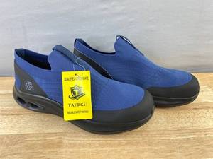 Mens Blue Slip-On Shoes, Size 12 - Brand New