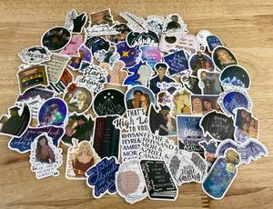Acotar Merchandise Book Aesthetic Sticker Pack - 60 Stickers - Brand New