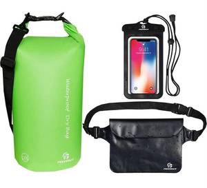 Freegrace Waterproof Dry Bag with Pouches - 20L - Brand New