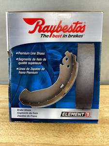 Raybestos 533PG Drum Brake Shoes - Fits Nissan Sentra 1985-1990, Datsun Sentra 1983-1984 - Brand New