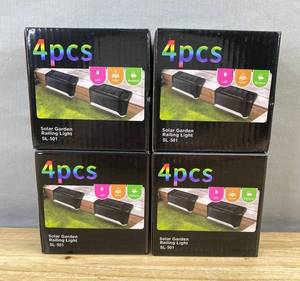 SL-501 Solar Garden Rail Lights, 16 Total - Brand New