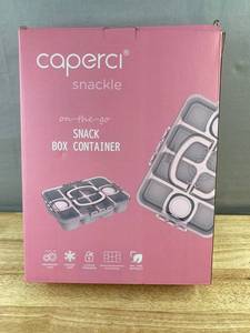 Caperci Snack Box Pink Container - Brand New