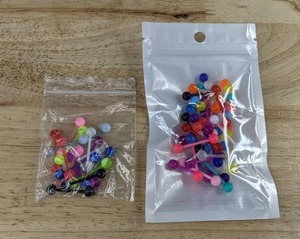 46 Assorted Tongue Ring Piercings - Brand New