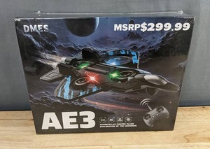 DMES AE3 Fighter Plane Drone - Interstellar Exploration of the Unknown $299.99 Retail - Brand New A