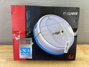 CLEAN Robot S30 Intelligent Sweeper - Ultra-Thin 6.5cm, 300ml Dust Box