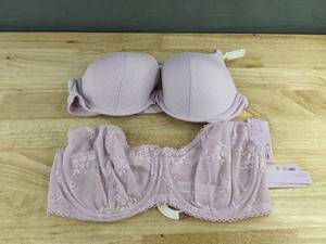 2 Wild Fable Bras Womans Size 36D Purple - Brand New A