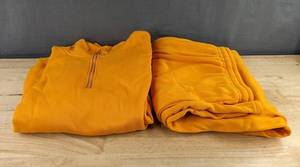 Jogging Set - Orange Womens Size 3XL - Brand New
