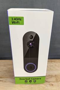 Doorbell Camera 2.4GHz Wi-Fi AI Human Detection Night Vision - Brand New