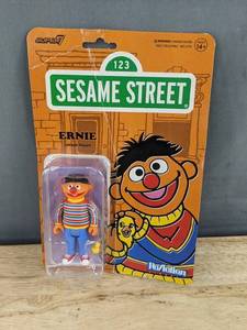 Super7 Sesame Street Ernie Action Figure - Brand New