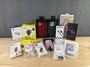 Resellers Paradise 16 Cell Phone Accessories Cases, Screen Protectors, Etc. - Brand New