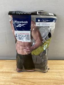 Reebok Speedwick Boxer Briefs - Mens Size Small, 4 Pack - Brand New