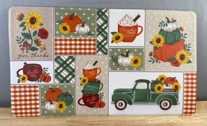 Perfect Harvest Kitchen Mat 17 x 28.5 - Brand New