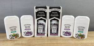 Poo-Pourri Before-You-Go Toilet Spray Lavender Vanilla & Beach Bum, 6 Total - Brand New