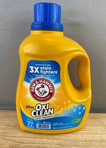 Arm & Hammer & OxiClean Stain Fighters Detergent - 3.14QT - Brand New