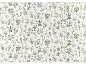 Artoid Mode Wild Floral Antique Herbs Area Rug 5 x 7 ft - Brand New A