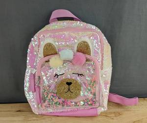 Cat &amp Jack Doggy Sequin Backpack 11 In - Brand New&nbspA