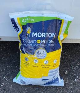 Morton Clean & Protect Water Softener Pellets 44 lb Bag - New