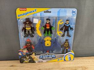 Fisher-Price Imaginext DC Super Friends Batman Family Multipack - Brand New A