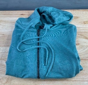 90 Degree By Flexfit Womens Zip Up Azure Splash Hoodie - Size Large - $68 Retail - Brand New A