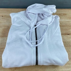 90 Degree By Flexfit Womens Zip Up White Hoodie - Size Medium - $68 Retail - Brand New A
