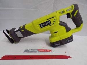 18v Ryobi Saw‑zall Works No Charger