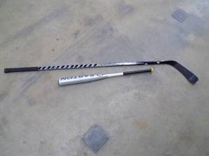 Hockey Stick  Aluminum Bat