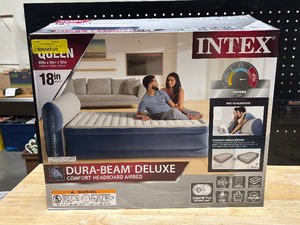 Queen Size Comfort Headboard Airbed