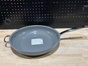 Green Pan Fry Pan New Small Blemish on Rim