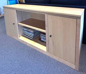 LL - Room & Board Woodwind Maple Two-Door Media Cabinet