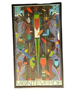 LL - Framed Art 19x33 Inches - Monteverde The Cloud Forest Poster