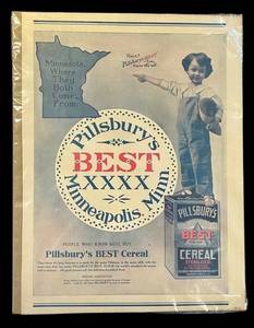 LL - Pillsburys Best Cereal Print Ad - Minneapolis, MN - Unframed