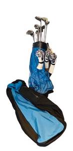 LL - MATREK Golf Travel Bag with Full Set of Golf Clubs