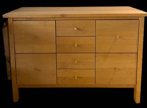 ULB - Room & Board Sherwood Maple 8-Drawer Credenza  Media Cabinet
