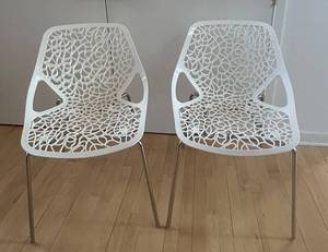 ULB - Room & Board Caprice Chair - White, Set of 2