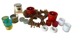 ULB -Glass Votive Candle Holders, Candles and More