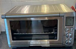 K - Breville The Smart Oven Pro Countertop Convection Toaster Oven - Stainless Steel With LCD Display